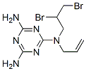 CAS#: 84852-55-1, N-Allyl-N-(2,3-Dibromopropyl)-1,3,5-Triazine-2,4,6-Triamine