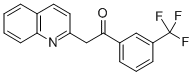 CAS 登录号：849021-38-1， 2-喹啉-2-基-1-[3-(三氟甲基)苯基]乙酮