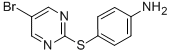 CAS 登录号：849035-61-6， 4-[(5-溴嘧啶-2-基)硫代]苯胺