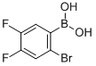 CAS 登录号：849062-34-6， 2-溴-4,5-二氟苯硼酸