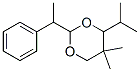 CAS 登录号：84912-19-6， 4-异丙基-5,5-二甲基-2-(1-苯基乙基)-1,3-二恶烷