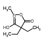 CAS 登录号：84930-02-9， 2-(乙氧羰基)-2-乙基丁酸