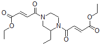 CAS#: 84930-22-3, 4,4'-(2-Ethyl-1,4-piperazinediyl)bis(4-oxo)-2-butenoic acid diethyl ester
