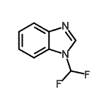 CAS 登录号：84941-15-1， 1-(二氟甲基)-1H-苯并咪唑