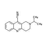 CAS 登录号：849587-90-2， 2-异丙基-1,2,3,4-四氢苯并[b][1,6]萘啶-10-甲腈