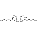 CAS#: 84962-97-0, N<sup>1</sup>,N<sup>1</sup>'-[(1,3-Dimethoxy-1,3-dimethyl-1,3-disiloxanediyl)bis(2-methyl-3,1-propanediyl)]di(1,2-ethanediamine)
