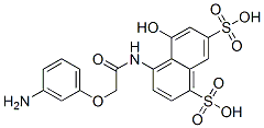 CAS 登录号：84963-05-3， 4-[[(3-氨基苯氧基)乙酰基]氨基]-5-羟基萘-1,7-二磺酸