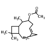 CAS#: 84963-22-4, (5Z)-2,6,10,10-Tetramethylbicyclo[7.2.0]undec-5-en-3-yl acetate