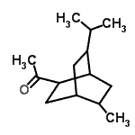CAS 登录号：84963-33-7， 1-(7-异丙基-5-甲基双环[2.2.2]辛-2-基)乙酮