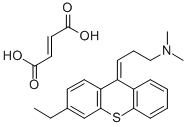 CAS 登录号：84964-72-7， 3-乙基-9-(3-二甲基氨基亚丙基)噻吨富马酸氢盐
