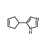 CAS#: 849642-85-9, 4-(3-Cyclopenten-1-yl)-1H-imidazole