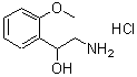 CAS 登录号：849928-40-1， 2-氨基-1-(2-甲氧基-苯基)-乙醇盐酸盐