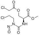 CAS#: 84993-79-3, Methyl (2S)-3-(2-chloroethanoyloxy)-2-[(2-chloroethyl-nitroso-carbamoyl)amino]propanoate