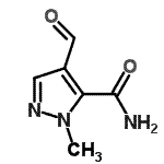 CAS 登录号：84999-36-0， 4-甲酰基-1-甲基-1H-吡唑-5-甲酰胺