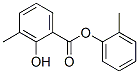 CAS 登录号：85006-08-2， 2-羟基-3-甲基-苯甲酸 2-甲基苯基酯