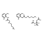 CAS#: 85006-30-0, N<sup>2</sup>-Butyl-N-(2-chloro-6-methylphenyl)glycinamide 2-hydroxy-1,2,3-propanetricarboxylate (2:1)