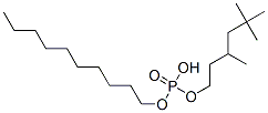 CAS 登录号：85006-33-3， 3,5,5-三甲基己基磷酸氢癸基酯