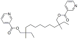CAS#: 85018-76-4, [2-Ethyl-2,10-Dimethyl-10-(Pyridine-3-Carbonyloxymethyl)Dodecyl] Pyridine-3-Carboxylate
