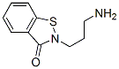 CAS 登录号：85030-09-7， 2-(3-氨基丙基)-1,2-苯并异噻唑-3(2H)-酮