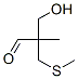 CAS 登录号：85030-55-3， 2-(羟基甲基)-2-甲基-3-(甲硫基)丙醛