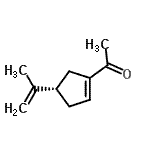 CAS 登录号：85031-78-3， 1-[(4S)-4-异丙烯基-1-环戊烯-1-基]乙酮