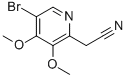 CAS#: 850349-70-1, (5-Bromo-3,4-Dimethoxy-Pyridin-2-Yl)-Acetonitrile