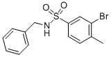 CAS 登录号：850429-67-3， N-苄基-3-溴-4-甲基苯磺酰胺