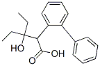CAS 登录号:85045-58-5, (+)-alpha-(1-乙基-1-羟基丙基)-联苯乙酸