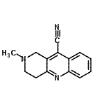 CAS 登录号：850464-28-7， 2-甲基-1,2,3,4-四氢苯并[b][1,6]萘啶-10-甲腈