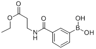 CAS 登录号：850567-28-1， 3-(3-乙氧基-3-氧代丙基氨基甲酰)苯硼酸
