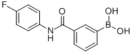 CAS 登录号：850567-35-0， 3-(4-氟苯基)氨基羰基苯硼酸