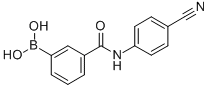 CAS#: 850567-36-1, 3-(4-Cyanophenyl)Aminocarbonylphenylboronic Acid