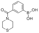 CAS 登录号：850567-37-2， 3-(硫代吗啉-4-基羰基)苯硼酸