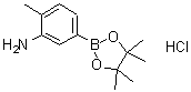 CAS 登录号：850567-52-1， 3-氨基-4-甲基苯硼酸频哪醇酯盐酸盐