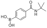 CAS 登录号：850568-14-8， 4-(叔丁基氨基羰基)苯硼酸