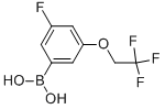 CAS 登录号：850589-55-8， 3-氟-5-(2,2,2-三氟乙氧基)苯硼酸
