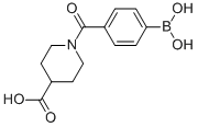 CAS#: 850593-02-1, 1-(4-Boronobenzoyl)Piperidine-4-Carboxylic Acid