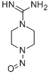 CAS 登录号：85063-95-2， 4-亚硝基-1-哌嗪甲脒