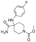 CAS 登录号：85098-77-7， 4-(氨基甲酰)-4-[(4-氟苯基)氨基]哌啶-1-羧酸甲酯