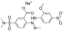 CAS#: 85098-85-7, 5-[(Dimethylamino)Sulfonyl]-2-[3-(2-Methoxy-4-Nitrophenyl)-1-Methyl-2-Triazen-1-Yl]-Benzoic Acid Sodium Salt (1:1)