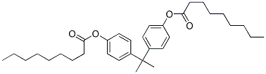 CAS 登录号：85117-81-3， 异亚丙基二对亚苯基二壬烷-1-酸酯