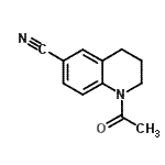CAS#: 851202-94-3, 1-Acetyl-1,2,3,4-tetrahydro-6-quinolinecarbonitrile