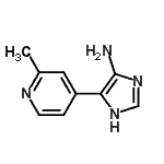 CAS#: 851262-41-4, 4-(2-Methyl-4-pyridinyl)-1H-imidazol-5-amine