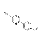 CAS#: 851340-81-3, 6-(4-Formylphenyl)nicotinonitrile