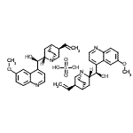 CAS 登录号：85135-87-1， (8alpha,9R)-6'-甲氧基辛可宁-9-醇硫酸盐(2:1)