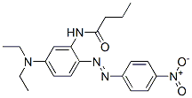 CAS 登录号：85136-57-8， N-[5-(二乙基氨基)-2-[(4-硝基苯基)偶氮]苯基]丁酰胺