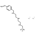 CAS 登录号：85153-30-6， 二钠({[2-({2-[(4-乙烯基苄基)氨基]乙基}氨基)乙基]氨基}甲基)膦酸酯