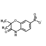 CAS#: 85160-83-4, 2,2-dimethyl-7-nitro-4H-1,4-benzoxazin-3-one