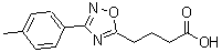 CAS#: 851628-34-7, 4-[3-(4-Methylphenyl)-1,2,4-oxadiazol-5-yl]butanoic acid