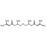 CAS#: 85168-91-8, Oxydi-1,2-propanediyl (2Z,2'Z)bis(3-amino-2-butenoate)